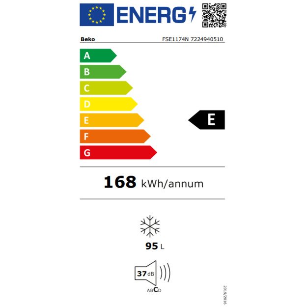 Šaldiklis BEKO FSE1174N