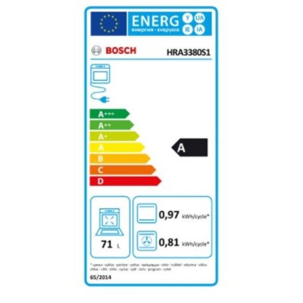 Orkaitė Bosch HRA3380S1