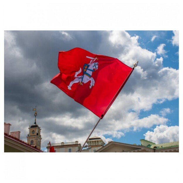 Lietuvos Istorinė vėliava su kišene ir raišteliai 2