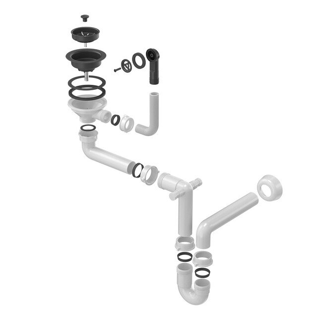 Sifonas Quadron 12PB3-P2A-BLM