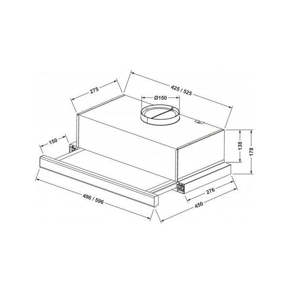 Gartraukis Eleyus Storm 960 LED (TLS L 14 200 60 BL)