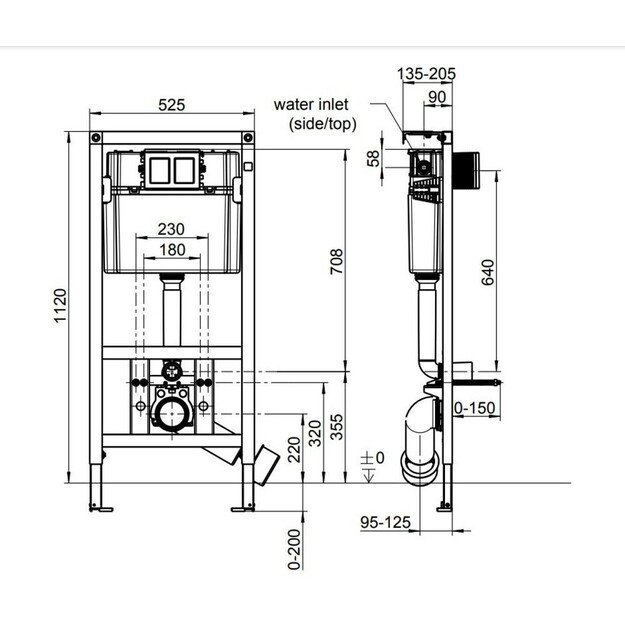 Potinkis WC remas VICONNECT 92230900