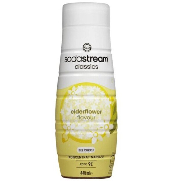 Soda Stream sirupas Elderflower Zero 440ml