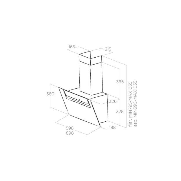 Gartraukis Elica SHEEN-S WH/A/60, PRF0166930