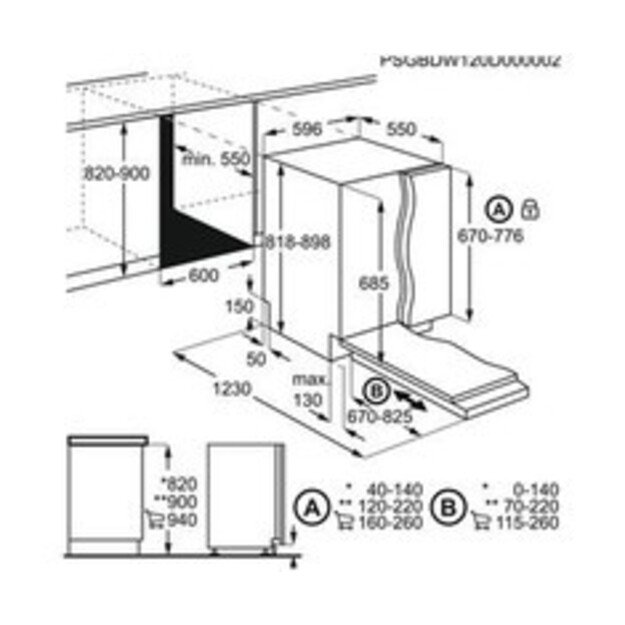 Montuojama indaplovė Electrolux EEM69310L