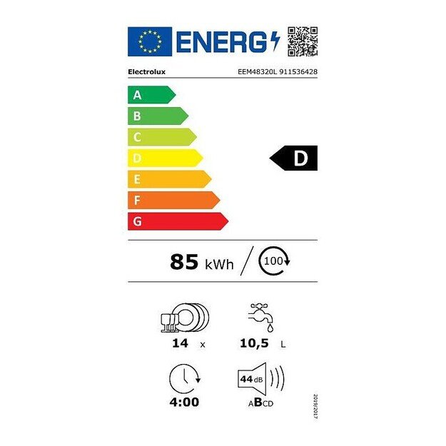 Indaplovė ELECTROLUX EEM48320L