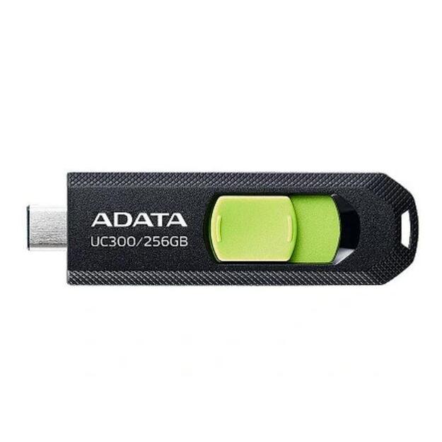 MEMORY DRIVE FLASH USB-C 256GB/ACHO-UC300-256G-RBK/GN ADATA