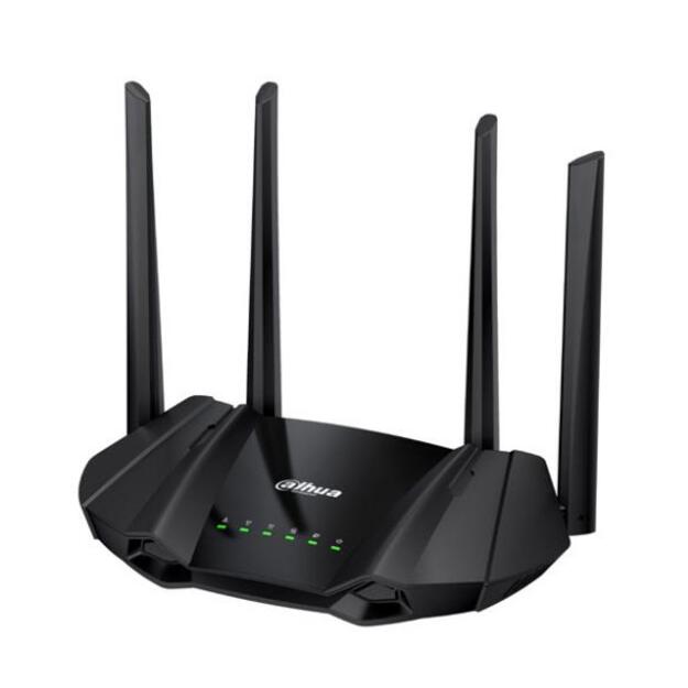 Wireless Router|DAHUA|Wireless Router|1500 Mbps|IEEE 802.11a|IEEE 802.11 b/g|IEEE 802.11n|IEEE 802.11ac|IEEE 802.11ax|2x10/100/1000M|LAN \ WAN ports 1|Number of antennas 4|AX15M