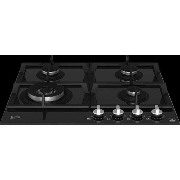 Įmontuojama dujinė kaitlentė Beko HILW64325SB 7