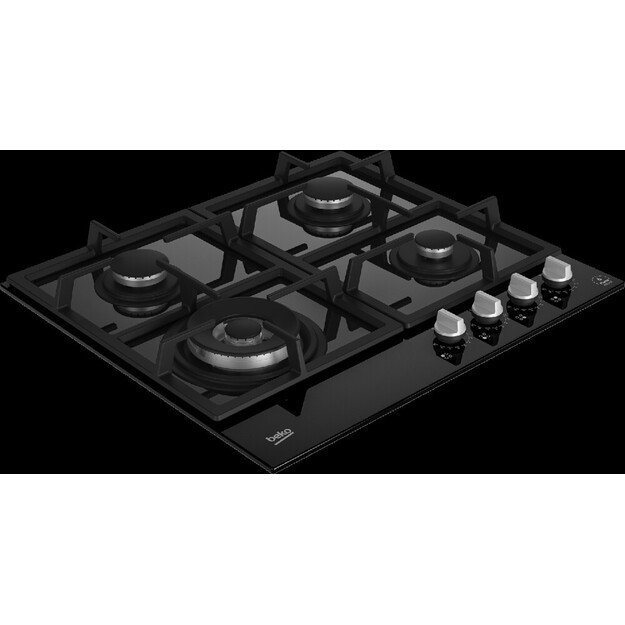 Įmontuojama dujinė kaitlentė Beko HILW64325SB 6