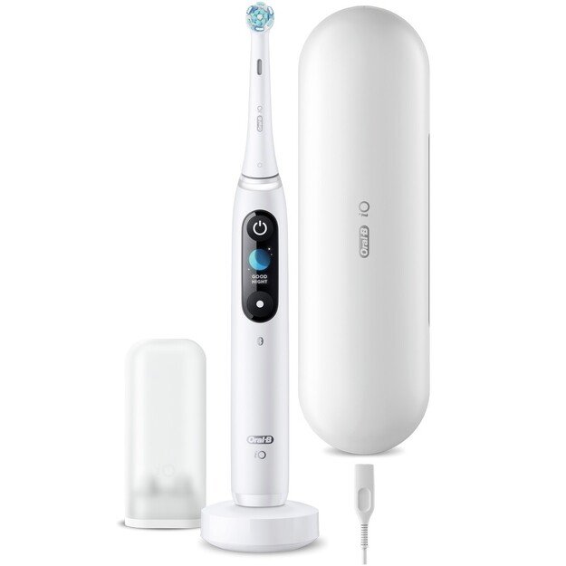 Elektrinis dantų šepetėlis Oral-B iO9 iOM9.1A1.1AD, baltas