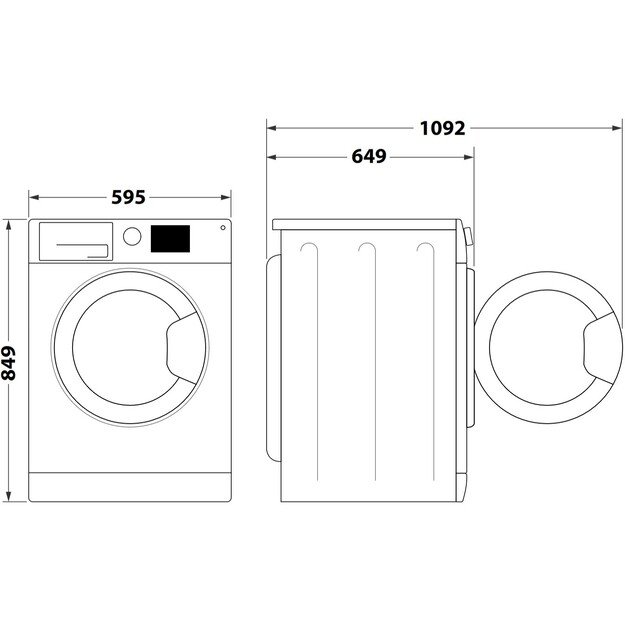 Džiovyklė Whirlpool FFT M22 9X2B EE