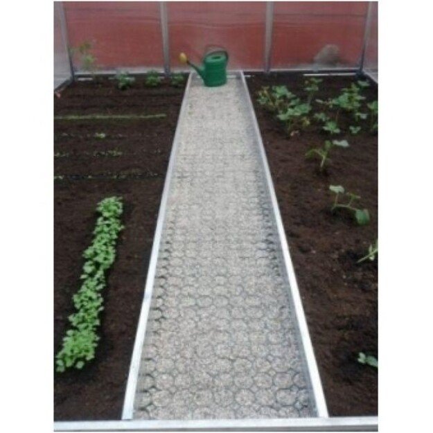 Šiltnamio takelio atskyrimas 6 m ilgio šiltnamiui