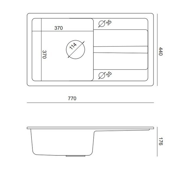 Plautuvė su mai&scaron;ytuvu Quadron GO MAX, TQ7744GMBEZ, smėlio 4