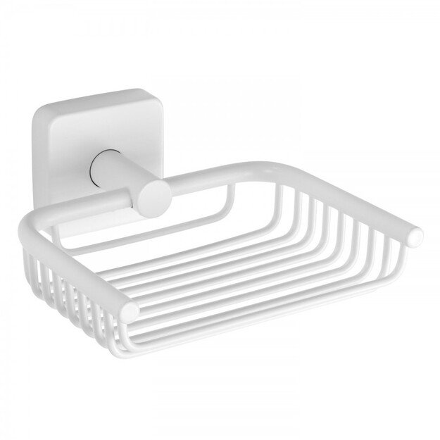 Muilinė su laikikliu Kapitan QUATTRO 43 03 66, balta matinė