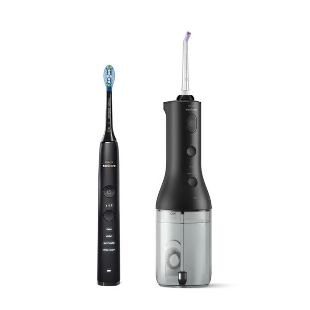 Irigatorius + elektrinis dantų šepetėlis Philips HX3886/43 2