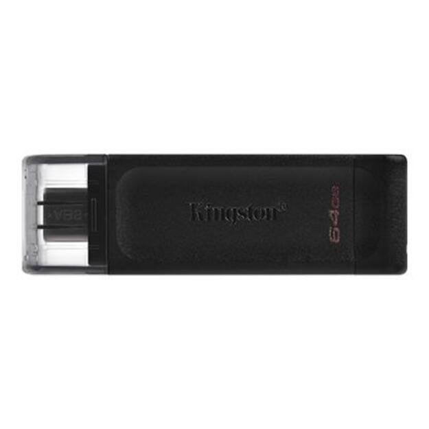 MEMORY DRIVE FLASH USB-C 64GB/DT70/64GB KINGSTON