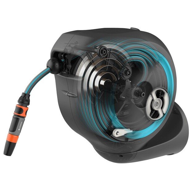 Prie sienos tvirtinama žarnos ritė Gardena  RollUp S  18600-20, 970472701 1