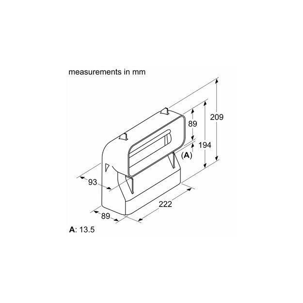 Ventiliacijos priedas Bosch HEZ9VDSB4 1