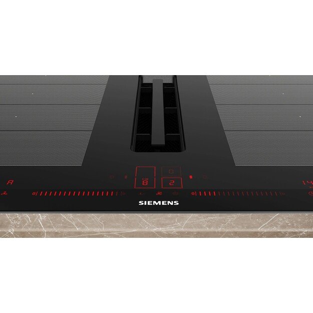 Indukcinė kaitlentė su integruotu gartraukiu Siemens EX875LX57E 5