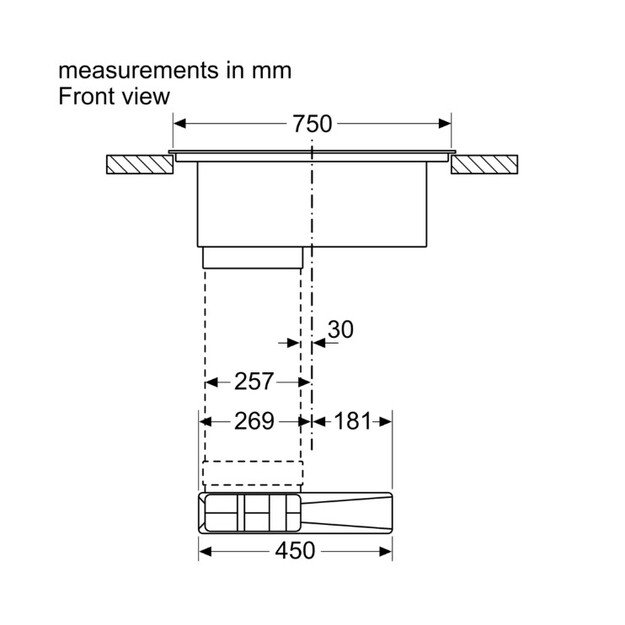 Indukcinė kaitlentė su integruotu gartraukiu Siemens EX875LX57E 9