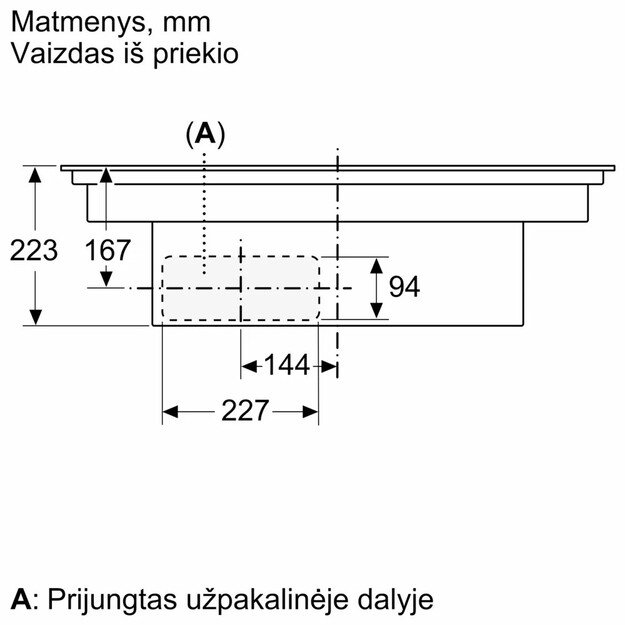 Kaitlentė su gartraukiu Bosh PVQ811H26E 1