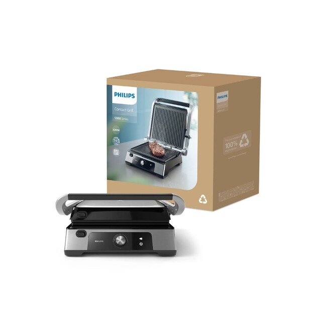 Elektrinis grilis Philips 5000, HD6301/90 4