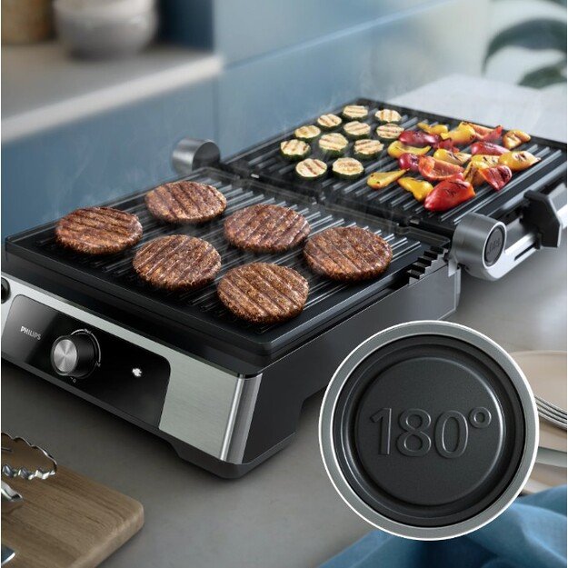 Elektrinis grilis Philips 5000, HD6301/90 1