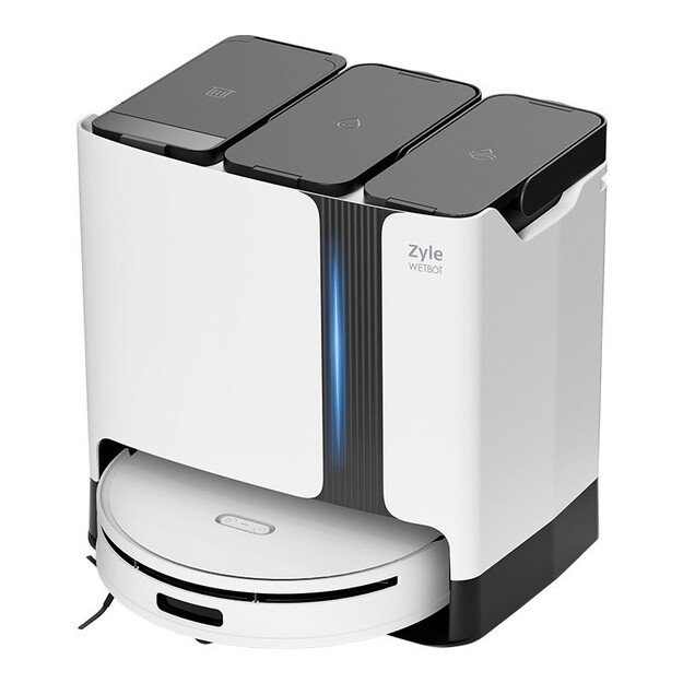 Plaunantis robotas siurblys Zyle ZY50RV, su savaiminio išsivalymo stotele 7