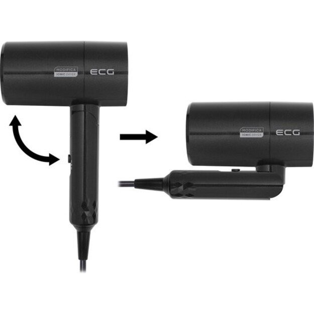 Plaukų džiovintuvas ECG Modifica Nera, 100002074333 2