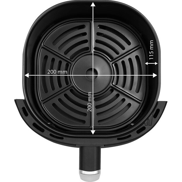 Karšto oro gruzdintuvė ECG AF 4000 7