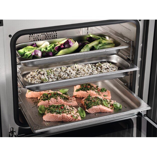 Įmontuojama kombinuota garinė orkaitė Miele DGC 7460 HC Pro OBSW, 12099690 3