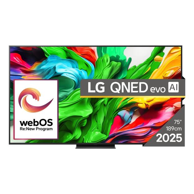 TV Set|LG|75 |4K/Smart|3840x2160|Wireless LAN|Bluetooth|webOS|Black|75QNED86A3A