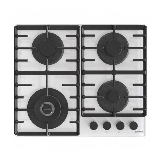 Dujinė kaitlentė ant grūdinto stiklo Gorenje GTW642SYW