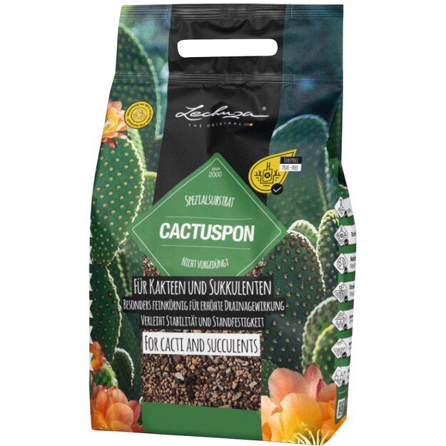 Augalinis substratas LECHUZA CACTUSPON, 3 l 19545