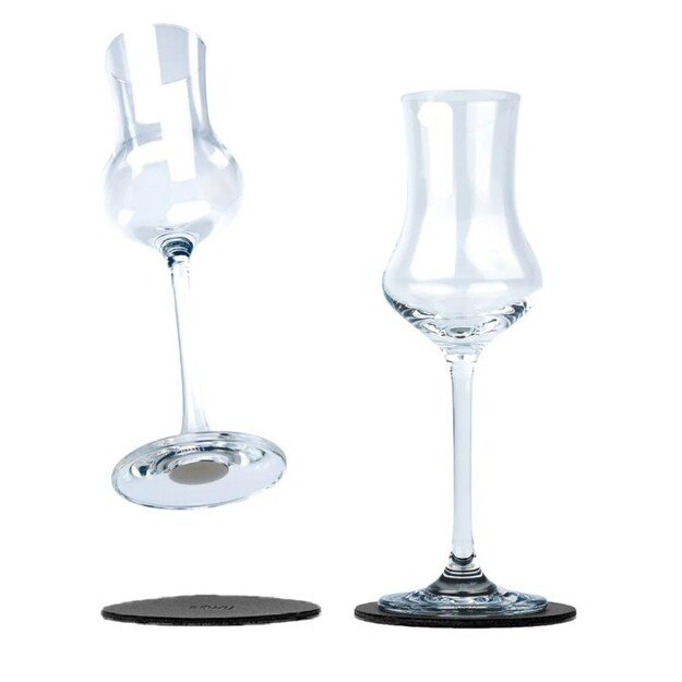 Magnetinės taurės Silwy LIQUEUR S095-1310-2, 2 vnt.