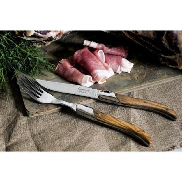 Steiko peilių rinkinys Forged Luxury Line Olive Wood 1