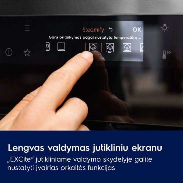 Įmontuojama mikrobangų krosnelė Electrolux LVM8E08Z 2