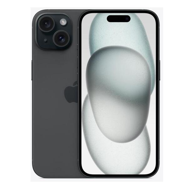 MOBILE PHONE IPHONE 15/256GB BLACK MTP63ZD/A APPLE