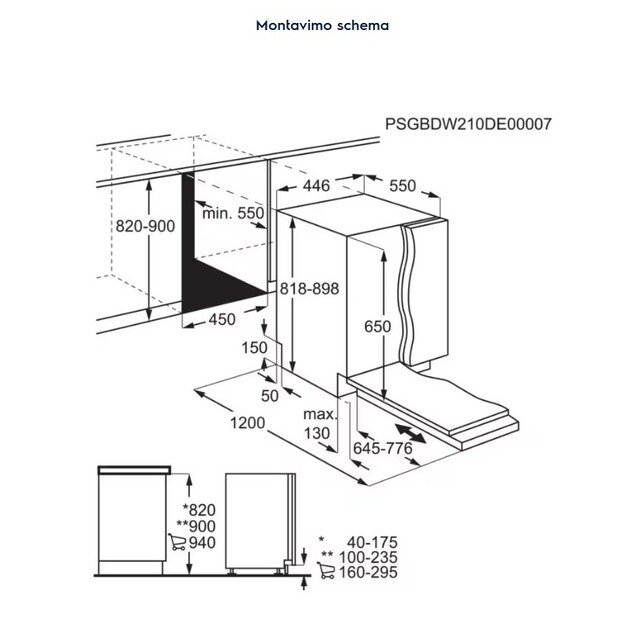 Įmontuojama indaplovė Electrolux EEG63410L 3