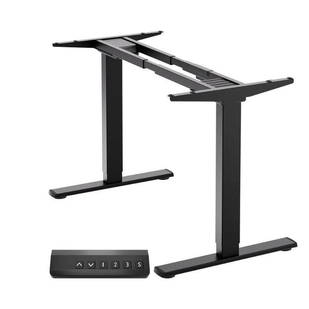 DESK FRAME MOTORISED/BLACK CDF222E-B ONKRON