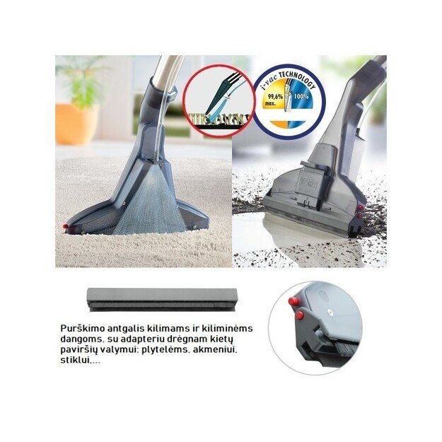 Dulkių siurblys THOMAS PARKET PRESTIGE XT 788572 9