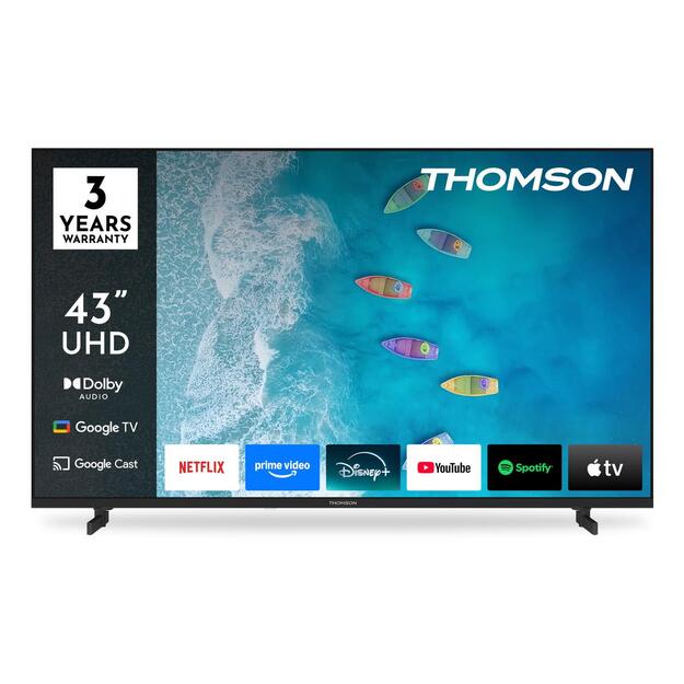 TV Set|THOMSON|43  |4K Ultra HD|3840 x 2160 pixels|Flat|16:9|LED|43UG4S15