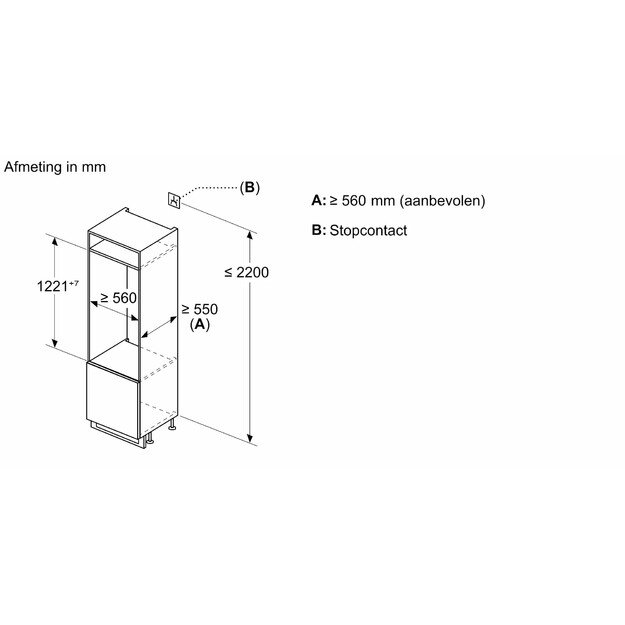 Įmontuojamas &scaron;aldytuvas Bosch KIR41ADD1 5