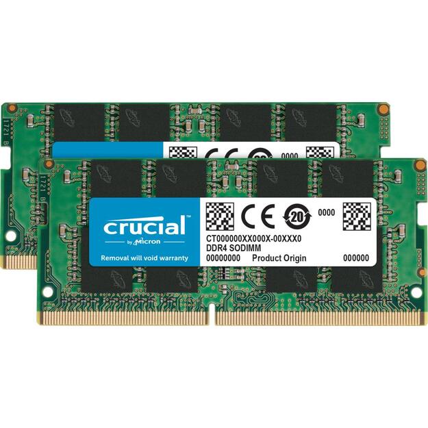 NB MEMORY 16GB PC25600 DDR4/SO KIT2 CT2K8G4SFRA32A CRUCIAL