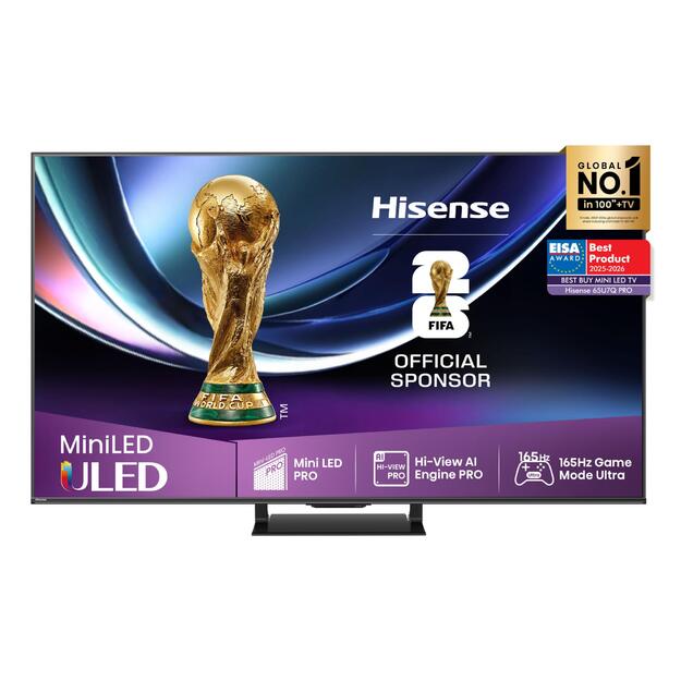 TV Set|HISENSE|65  |4K Ultra HD|3840 x 2160 pixels|Flat|16:9|ULED|65U7QPRO