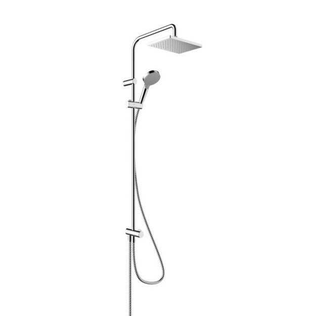 Du&scaron;o sistema Hansgrohe Vernis Shape 230 1jet Showerpipe Reno 26282000, chromas