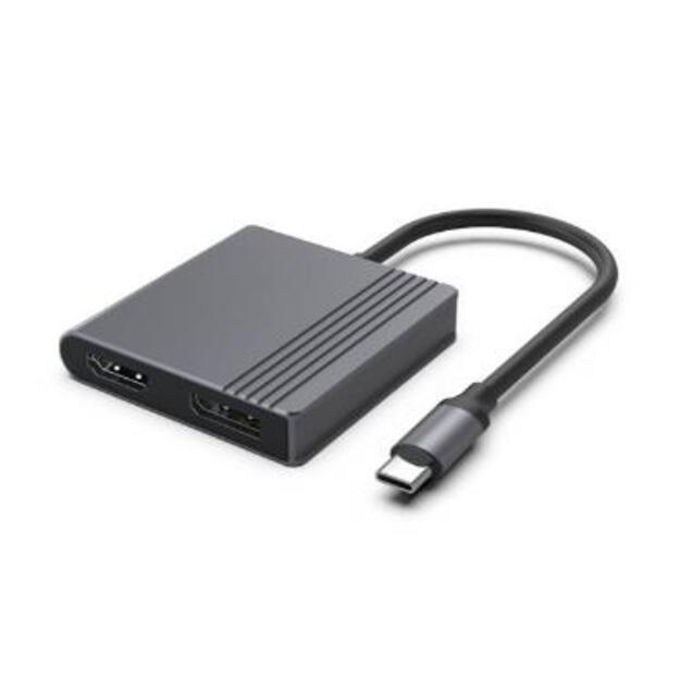 I/O ADAPTER USB-C TO HDMI/DP/A-CM-HDMIFDPF-01 GEMBIRD