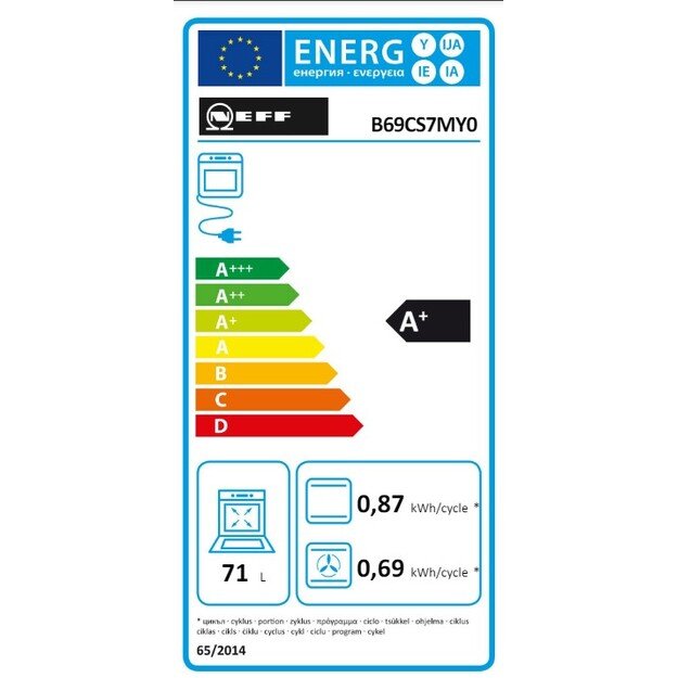 Orkaitė Neff B69CS7MY0 1