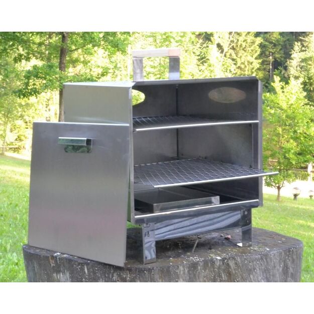 Rūkykla 45L NT i&scaron; nerūdijančio plieno